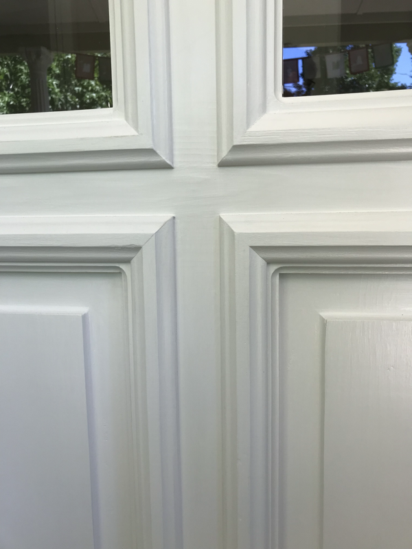 timber door detail